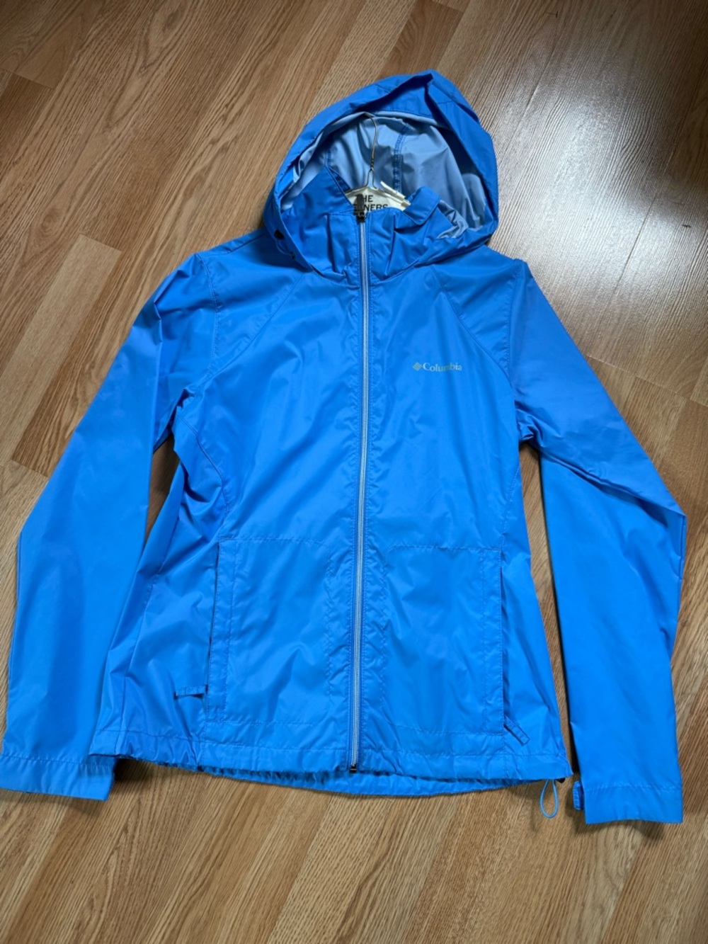 Columbia Bright Blue windbreaker size M